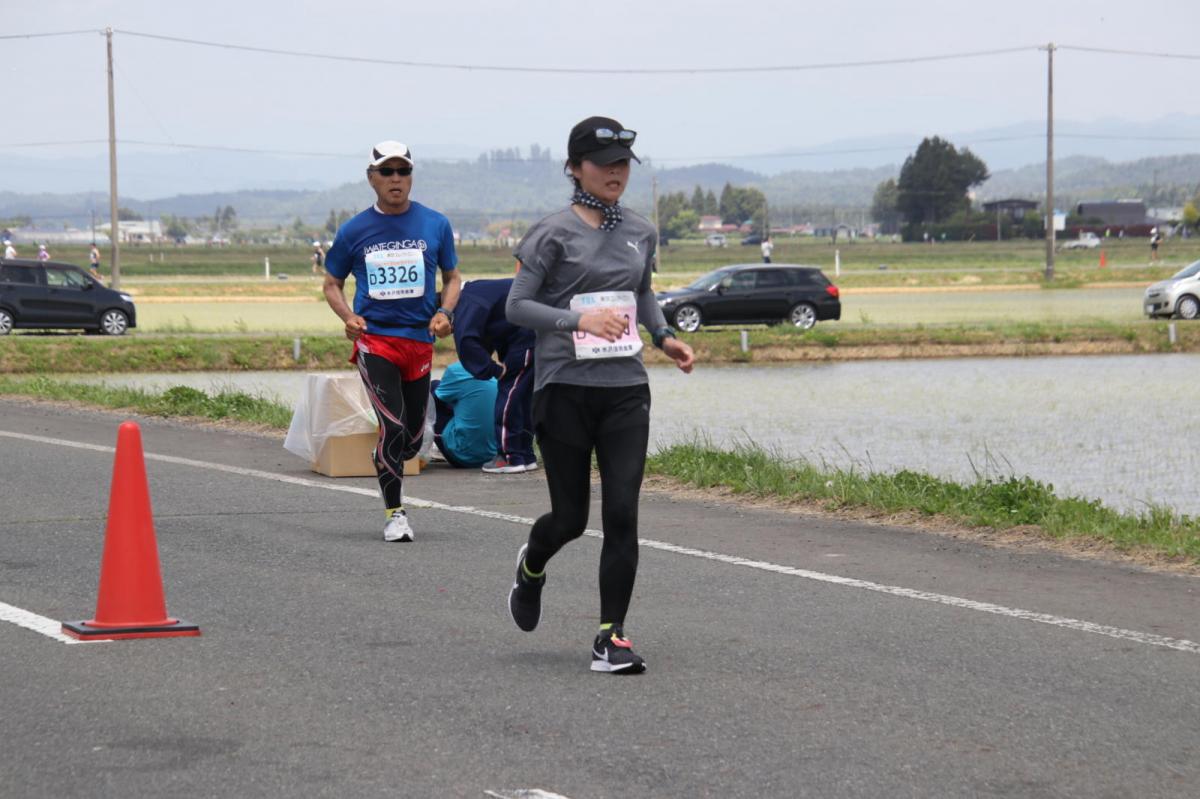 いわて奥州きらめきマラソン2019その3 給水(2)(15)・10km折返し編 2019/05/19