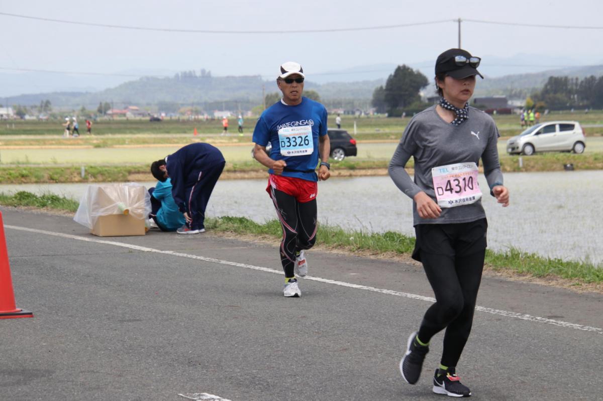 いわて奥州きらめきマラソン2019その3 給水(2)(15)・10km折返し編 2019/05/19