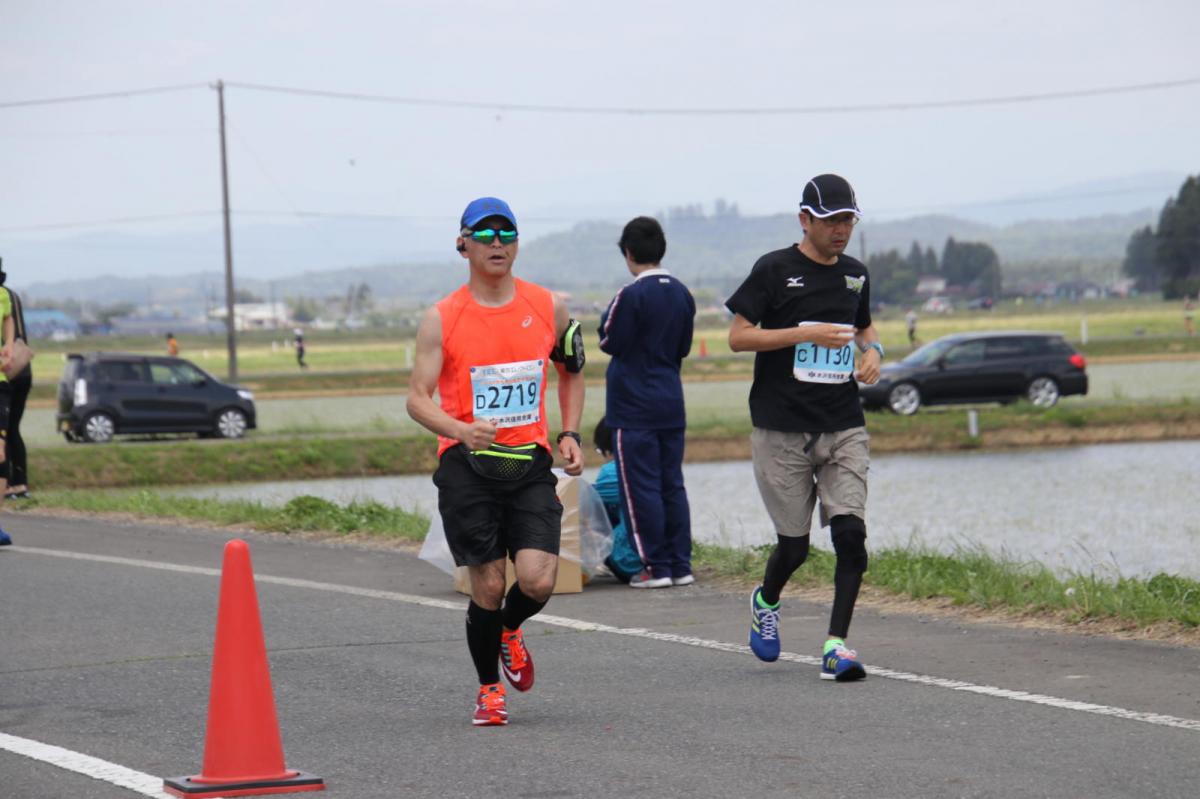いわて奥州きらめきマラソン2019その3 給水(2)(15)・10km折返し編 2019/05/19