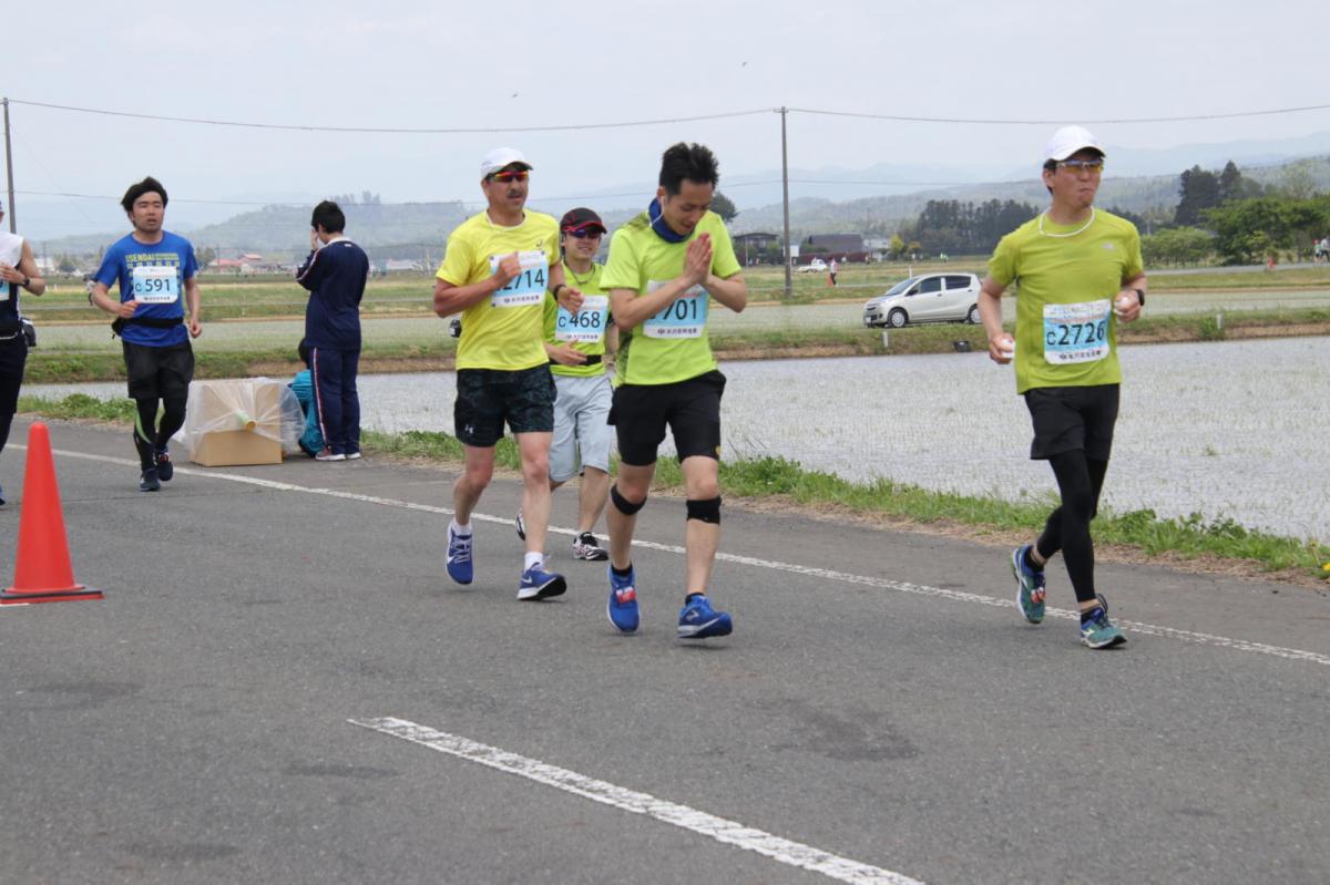 いわて奥州きらめきマラソン2019その3 給水(2)(15)・10km折返し編 2019/05/19