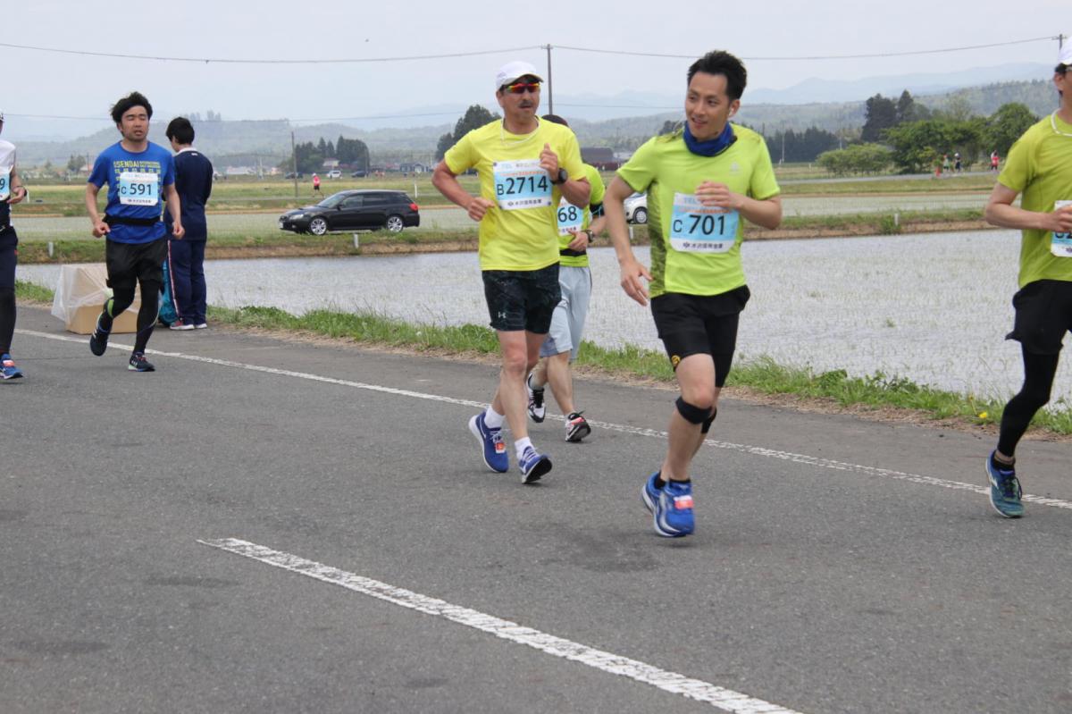 いわて奥州きらめきマラソン2019その3 給水(2)(15)・10km折返し編 2019/05/19