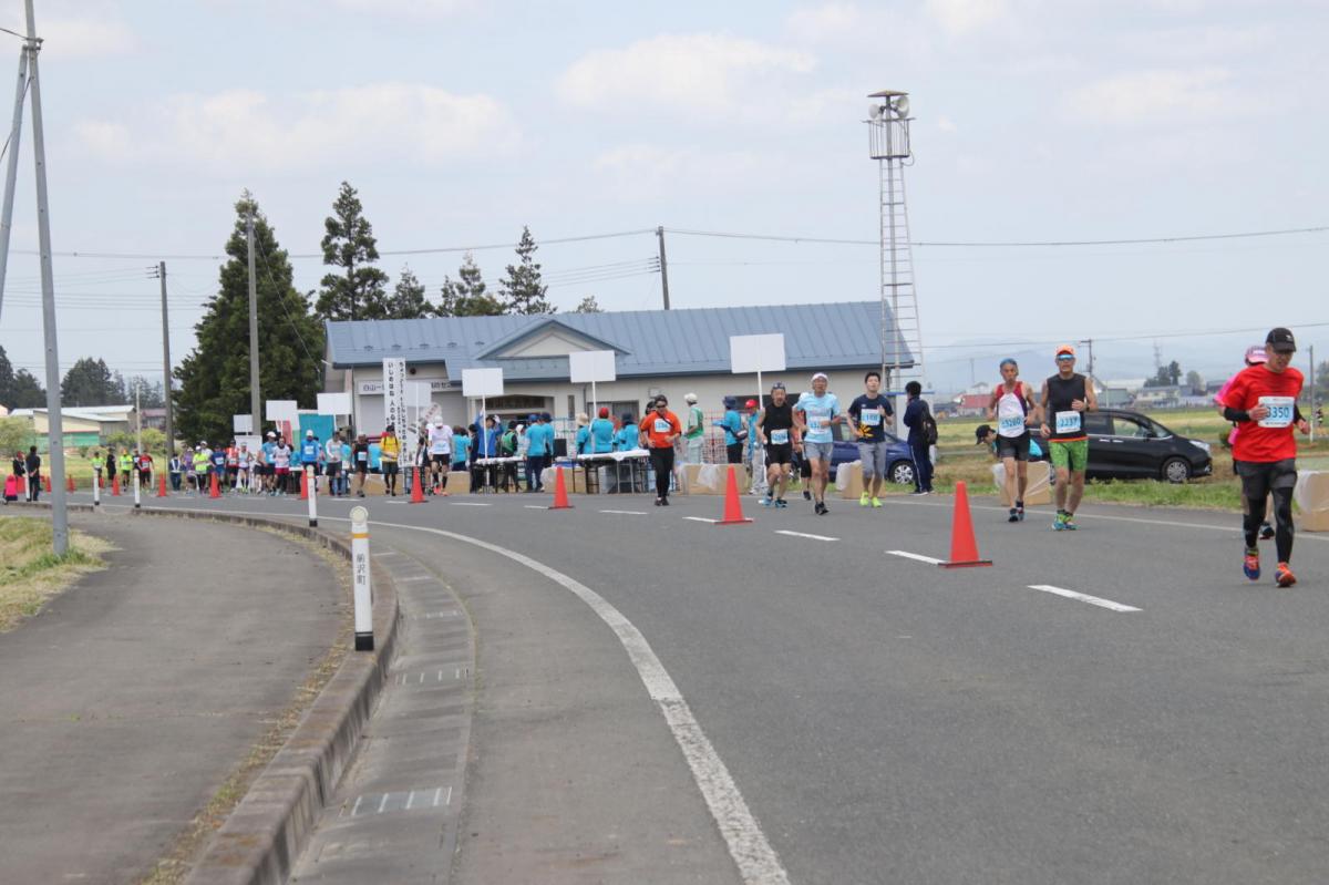 いわて奥州きらめきマラソン2019その3 給水(2)(15)・10km折返し編 2019/05/19