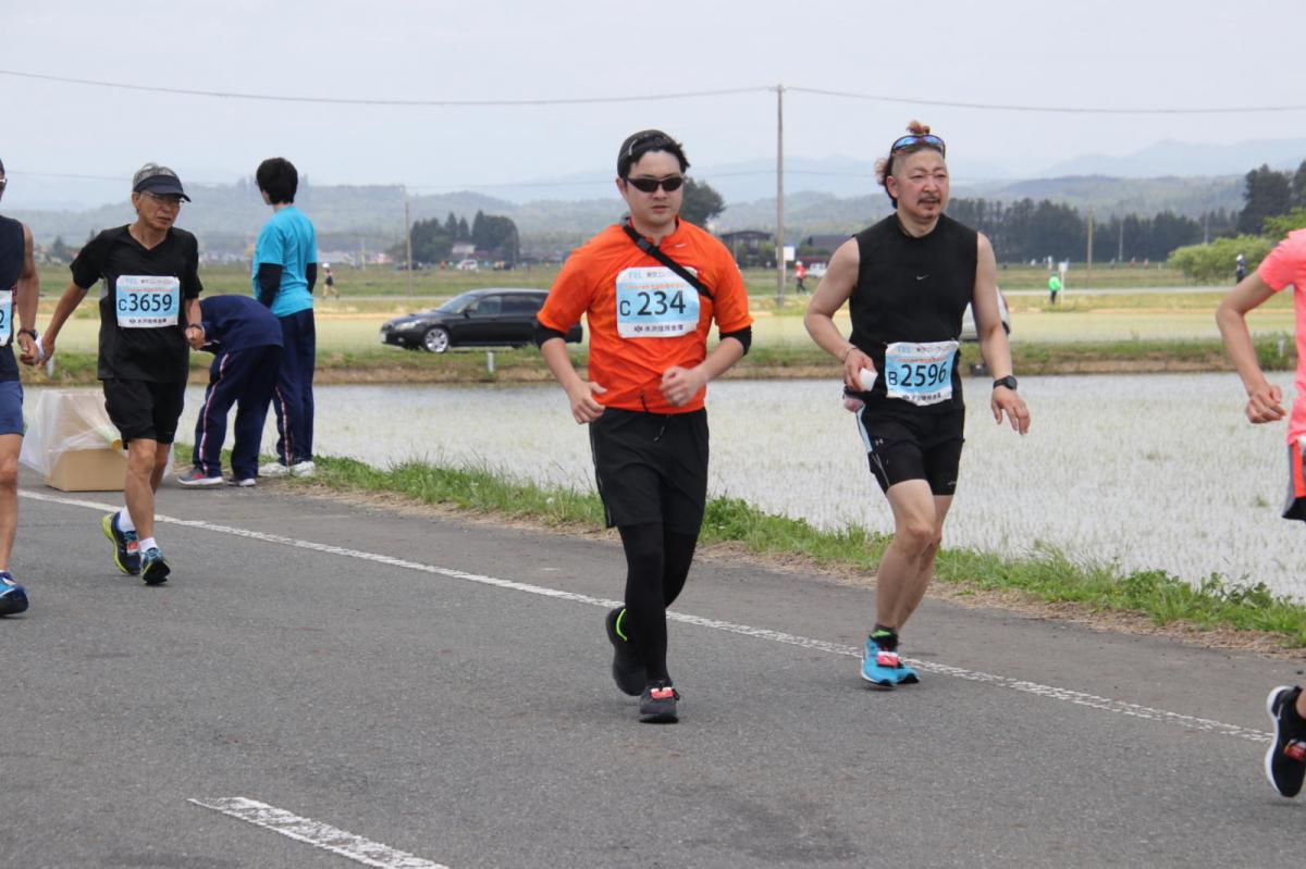いわて奥州きらめきマラソン2019その3 給水(2)(15)・10km折返し編 2019/05/19