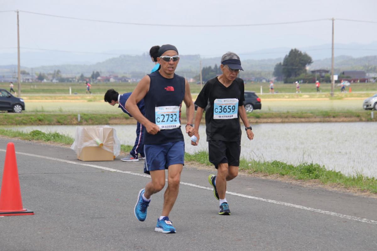 いわて奥州きらめきマラソン2019その3 給水(2)(15)・10km折返し編 2019/05/19