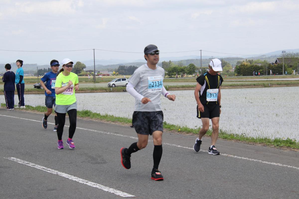 いわて奥州きらめきマラソン2019その3 給水(2)(15)・10km折返し編 2019/05/19