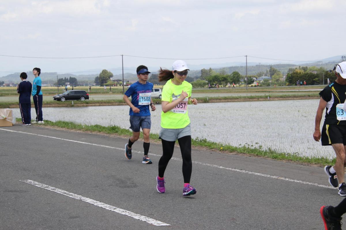 いわて奥州きらめきマラソン2019その3 給水(2)(15)・10km折返し編 2019/05/19