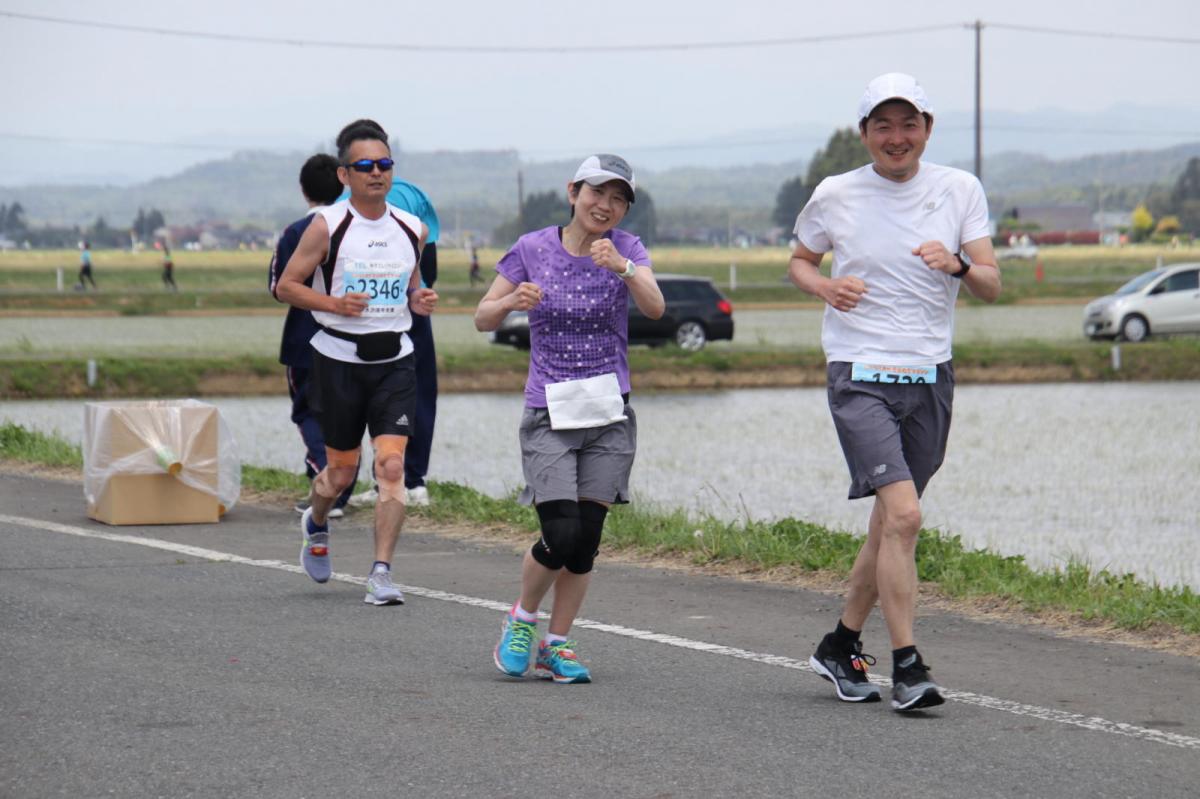 いわて奥州きらめきマラソン2019その3 給水(2)(15)・10km折返し編 2019/05/19