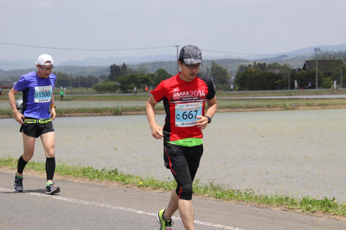 いわて奥州きらめきマラソン2019その3 給水(2)(15)・10km折返し編 2019/05/19