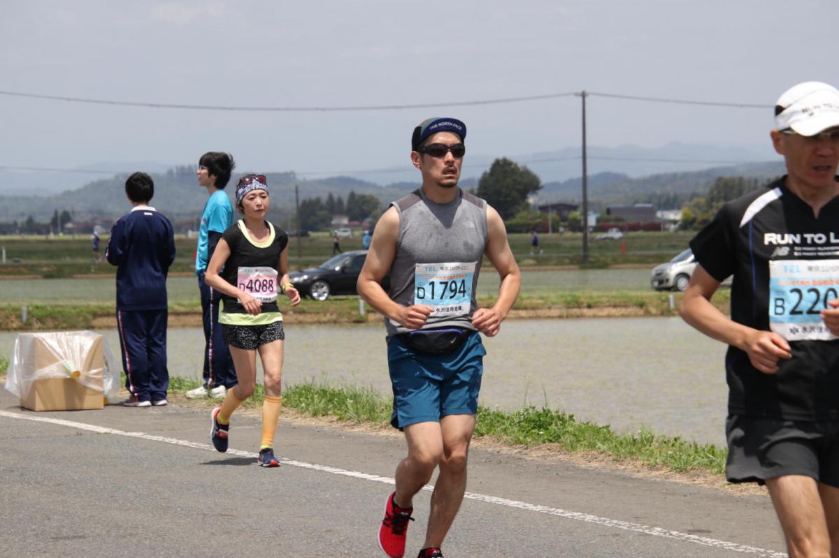 いわて奥州きらめきマラソン2019その3 給水(2)(15)・10km折返し編 2019/05/19