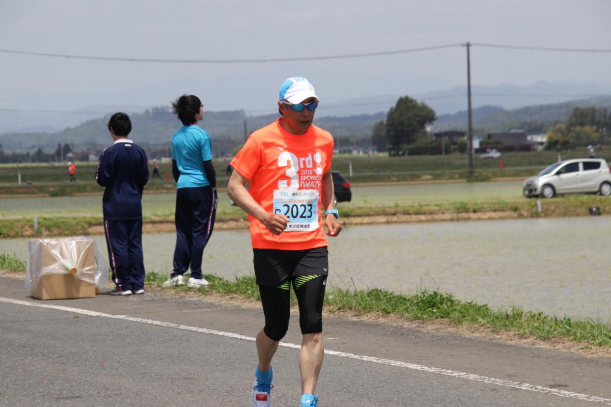 いわて奥州きらめきマラソン2019その3 給水(2)(15)・10km折返し編 2019/05/19
