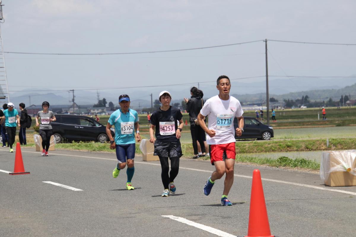 いわて奥州きらめきマラソン2019その3 給水(2)(15)・10km折返し編 2019/05/19