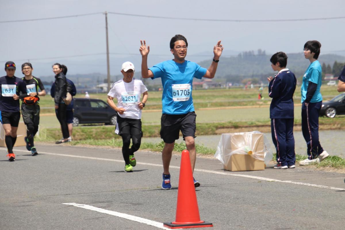 いわて奥州きらめきマラソン2019その3 給水(2)(15)・10km折返し編 2019/05/19