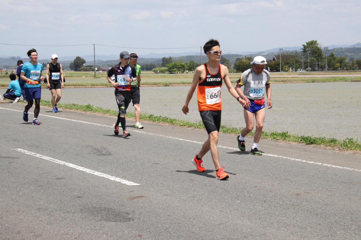 いわて奥州きらめきマラソン2019その3 給水(2)(15)・10km折返し編 2019/05/19