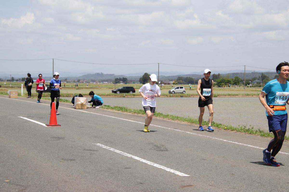 いわて奥州きらめきマラソン2019その3 給水(2)(15)・10km折返し編 2019/05/19