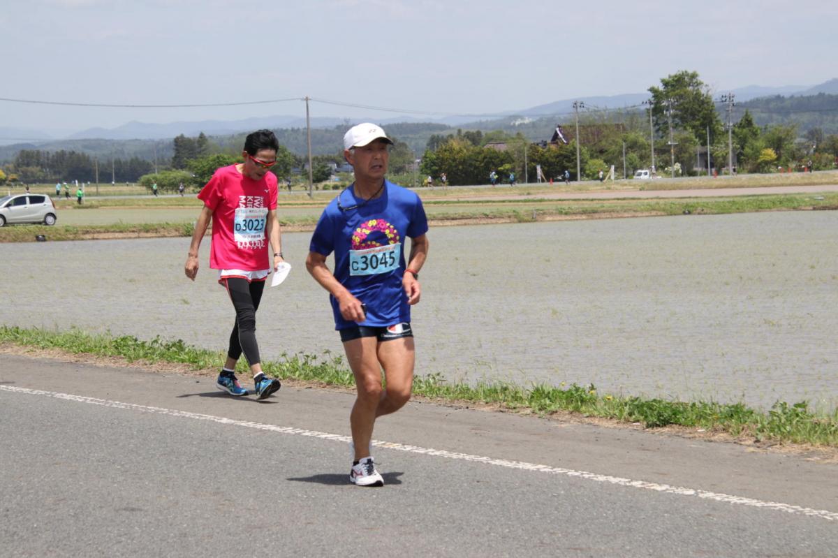 いわて奥州きらめきマラソン2019その3 給水(2)(15)・10km折返し編 2019/05/19