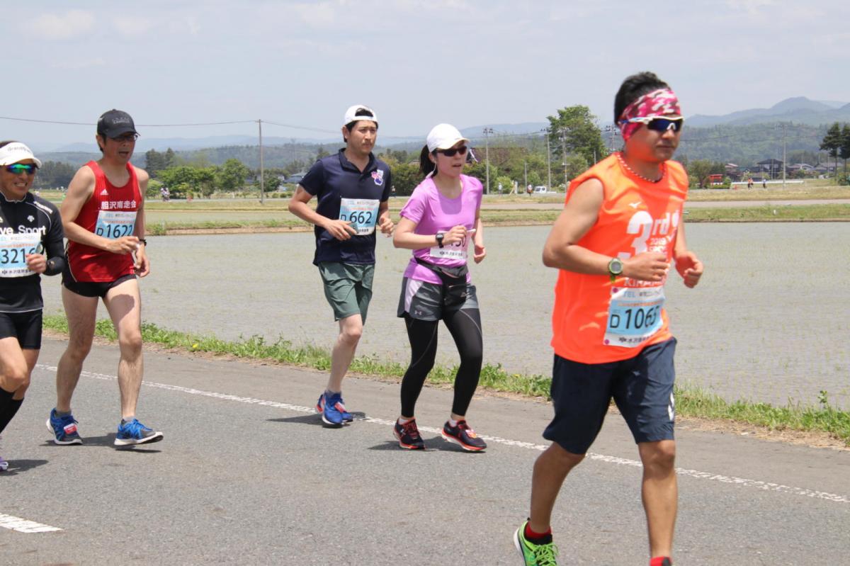いわて奥州きらめきマラソン2019その3 給水(2)(15)・10km折返し編 2019/05/19