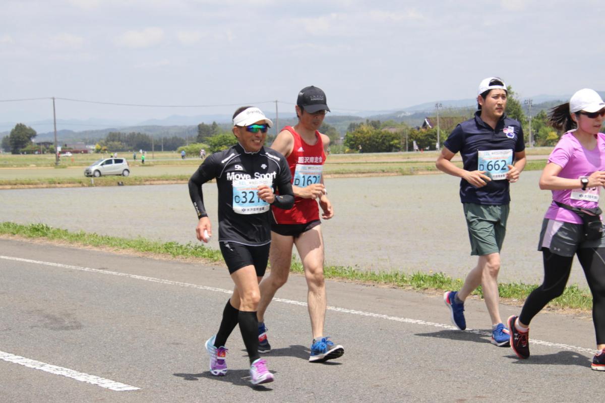 いわて奥州きらめきマラソン2019その3 給水(2)(15)・10km折返し編 2019/05/19