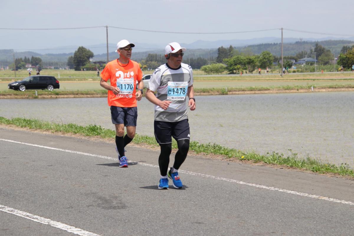 いわて奥州きらめきマラソン2019その3 給水(2)(15)・10km折返し編 2019/05/19