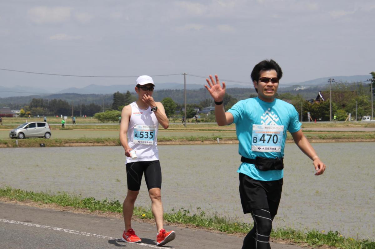 いわて奥州きらめきマラソン2019その3 給水(2)(15)・10km折返し編 2019/05/19