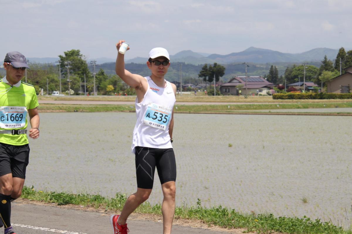 いわて奥州きらめきマラソン2019その3 給水(2)(15)・10km折返し編 2019/05/19