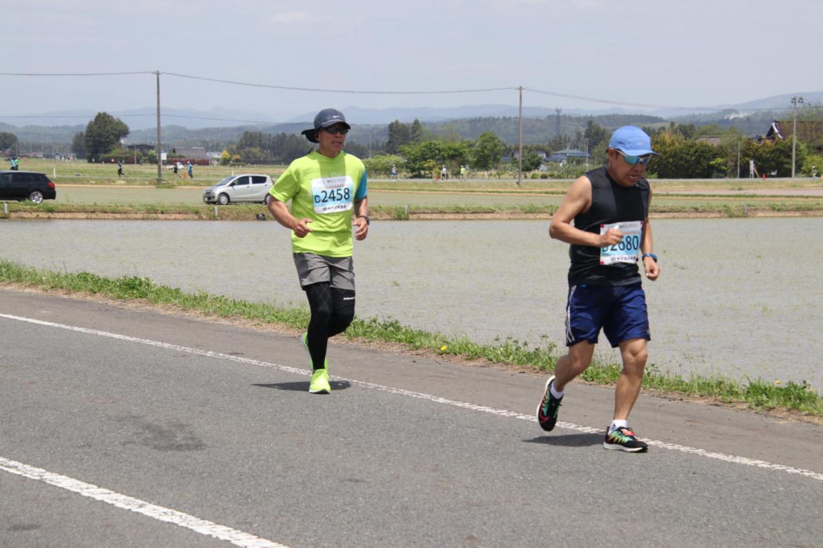 いわて奥州きらめきマラソン2019その3 給水(2)(15)・10km折返し編 2019/05/19