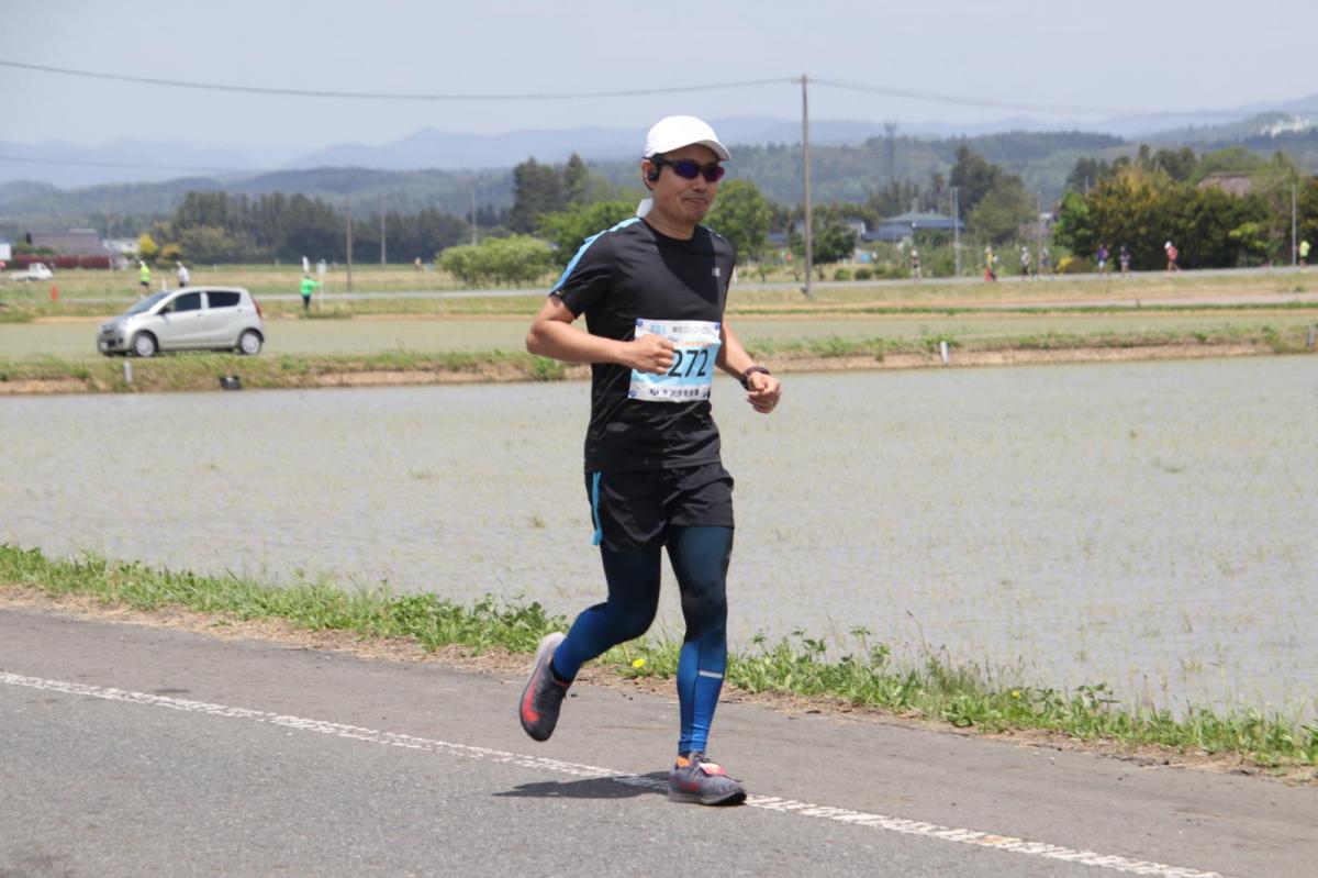 いわて奥州きらめきマラソン2019その3 給水(2)(15)・10km折返し編 2019/05/19