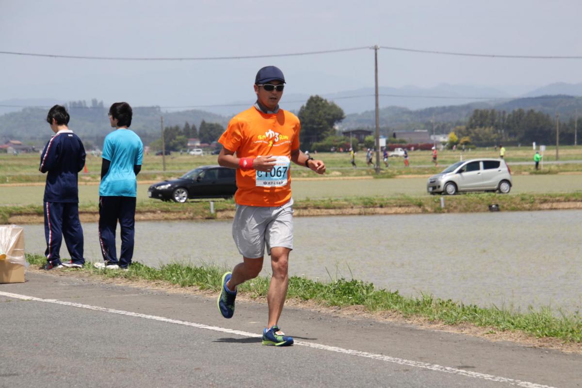 いわて奥州きらめきマラソン2019その3 給水(2)(15)・10km折返し編 2019/05/19