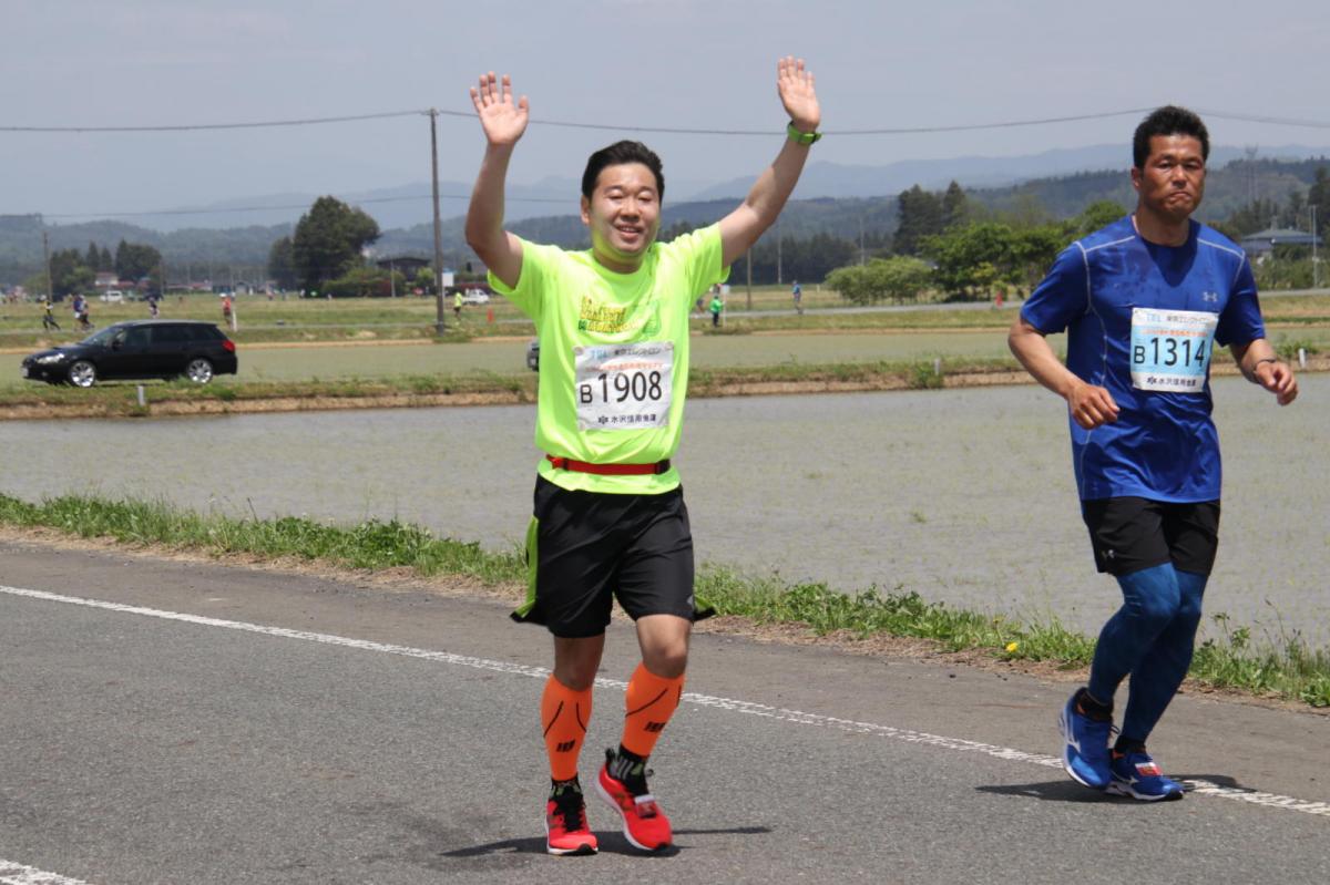 いわて奥州きらめきマラソン2019その3 給水(2)(15)・10km折返し編 2019/05/19