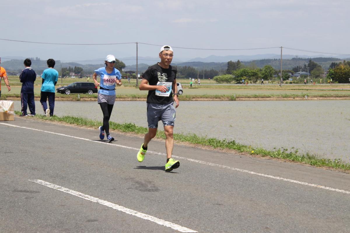 いわて奥州きらめきマラソン2019その3 給水(2)(15)・10km折返し編 2019/05/19