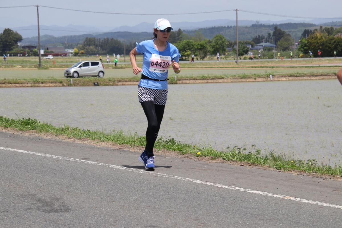 いわて奥州きらめきマラソン2019その3 給水(2)(15)・10km折返し編 2019/05/19