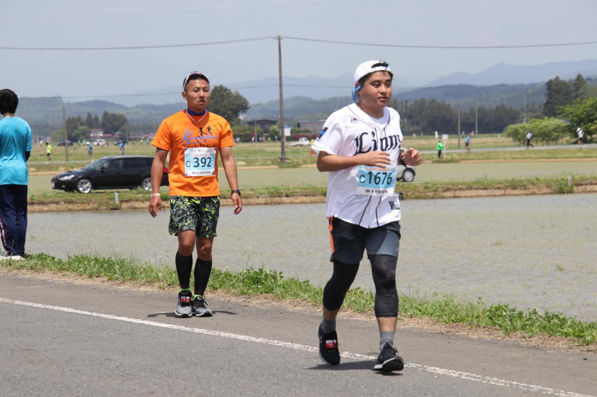 いわて奥州きらめきマラソン2019その3 給水(2)(15)・10km折返し編 2019/05/19