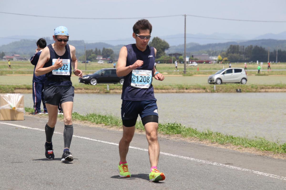 いわて奥州きらめきマラソン2019その3 給水(2)(15)・10km折返し編 2019/05/19