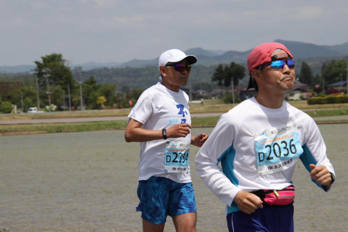 いわて奥州きらめきマラソン2019その3 給水(2)(15)・10km折返し編 2019/05/19