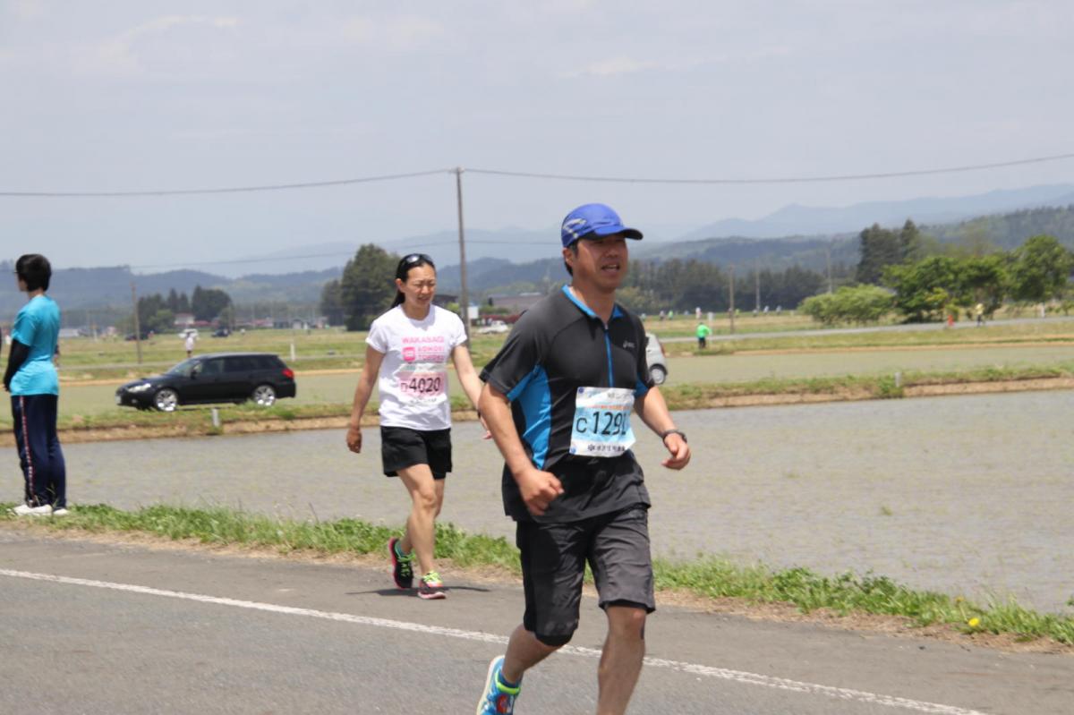 いわて奥州きらめきマラソン2019その3 給水(2)(15)・10km折返し編 2019/05/19