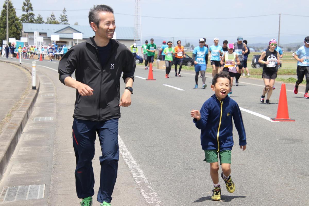 いわて奥州きらめきマラソン2019その3 給水(2)(15)・10km折返し編 2019/05/19