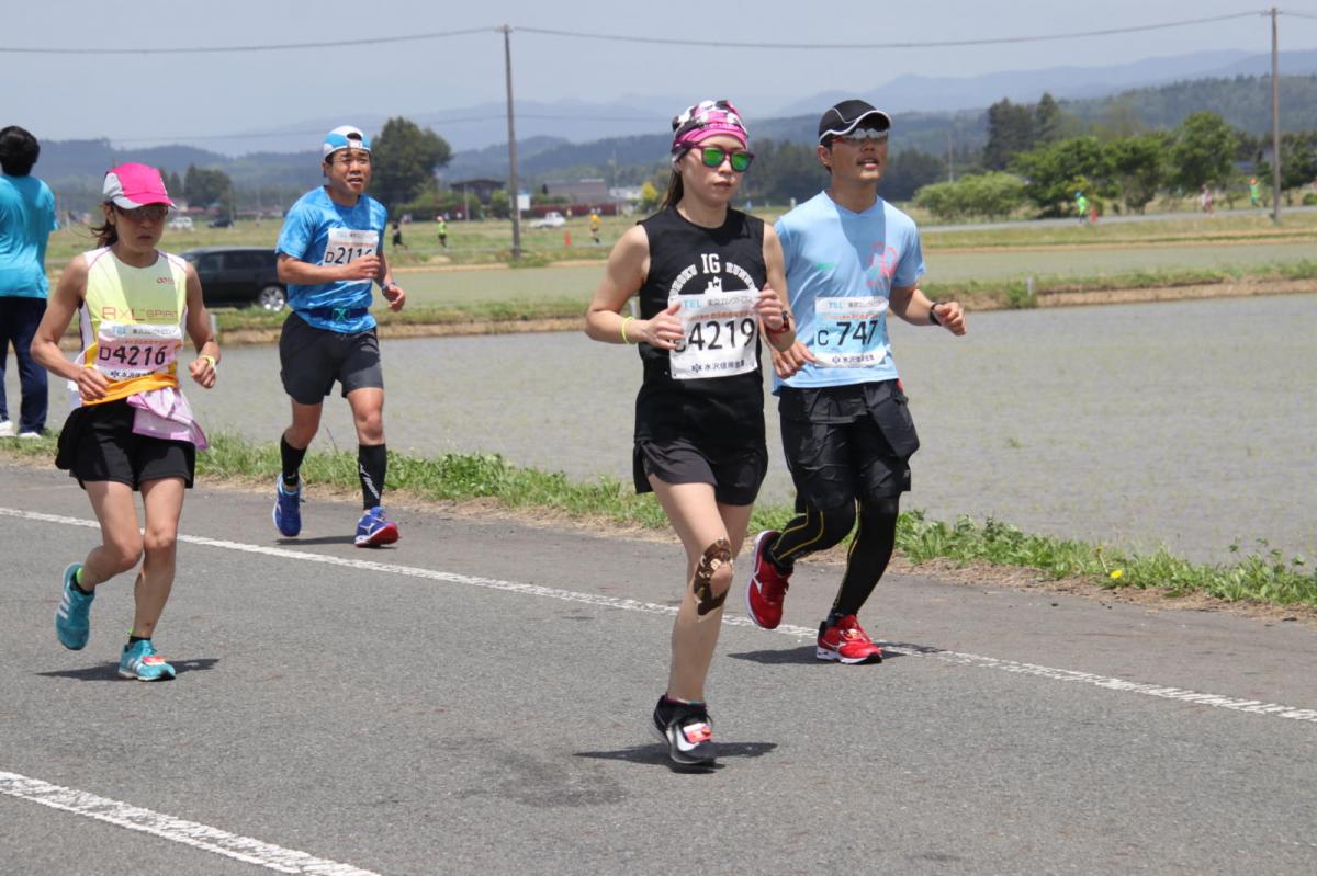 いわて奥州きらめきマラソン2019その3 給水(2)(15)・10km折返し編 2019/05/19