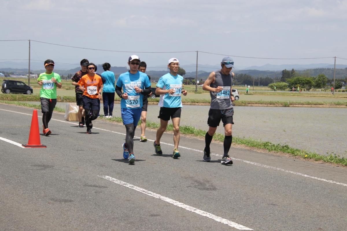 いわて奥州きらめきマラソン2019その3 給水(2)(15)・10km折返し編 2019/05/19
