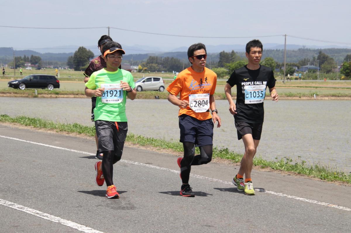 いわて奥州きらめきマラソン2019その3 給水(2)(15)・10km折返し編 2019/05/19