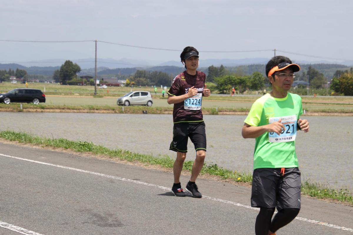 いわて奥州きらめきマラソン2019その3 給水(2)(15)・10km折返し編 2019/05/19