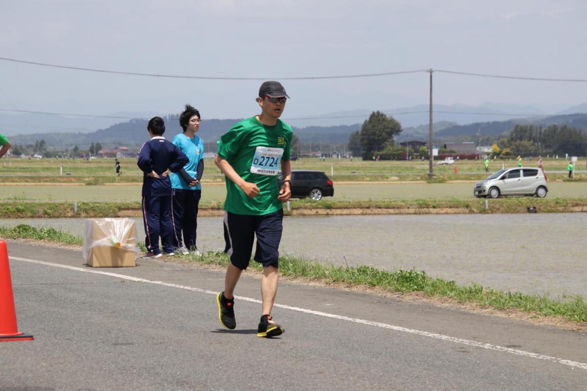 いわて奥州きらめきマラソン2019その3 給水(2)(15)・10km折返し編 2019/05/19