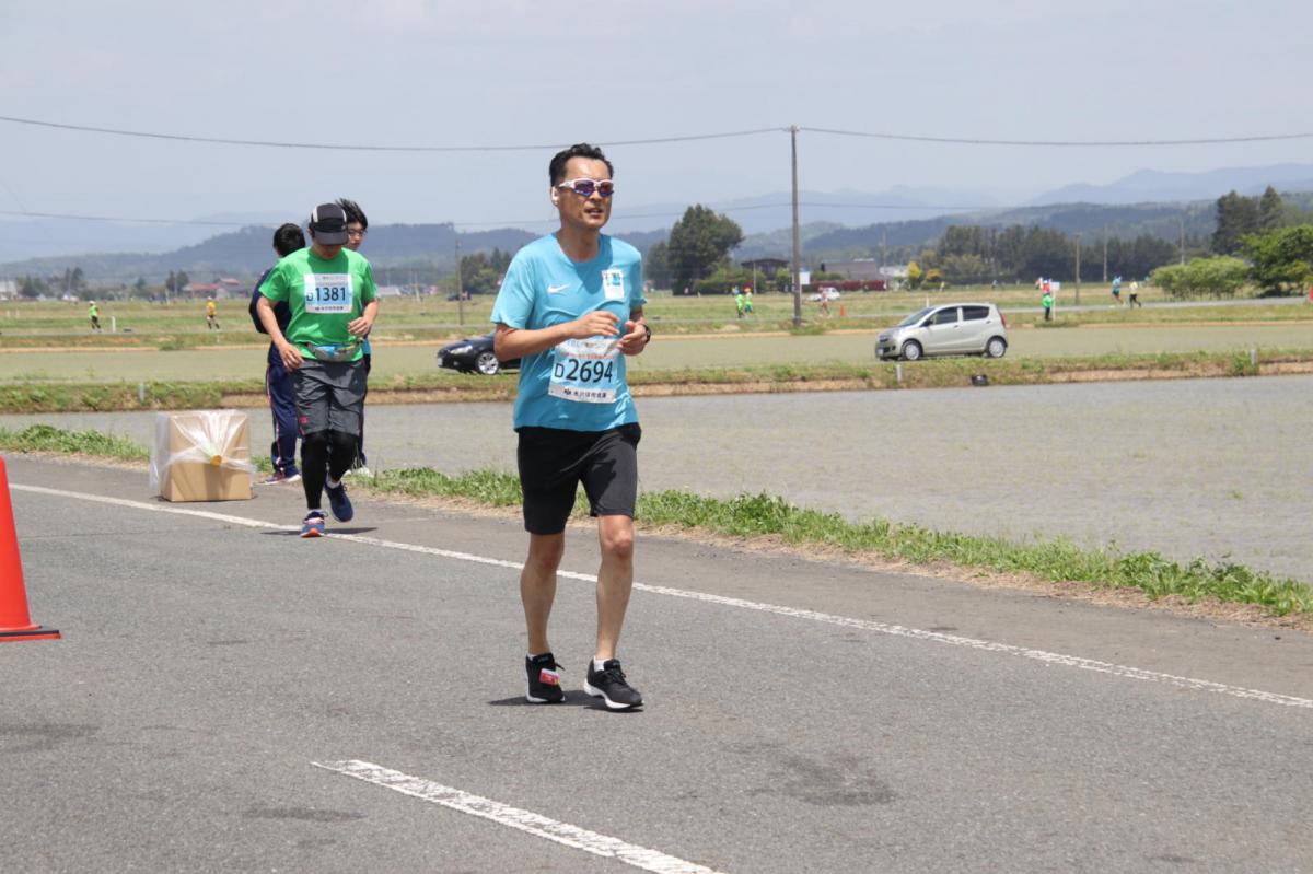 いわて奥州きらめきマラソン2019その3 給水(2)(15)・10km折返し編 2019/05/19
