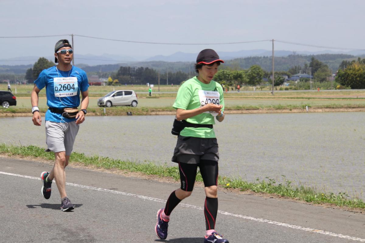いわて奥州きらめきマラソン2019その3 給水(2)(15)・10km折返し編 2019/05/19