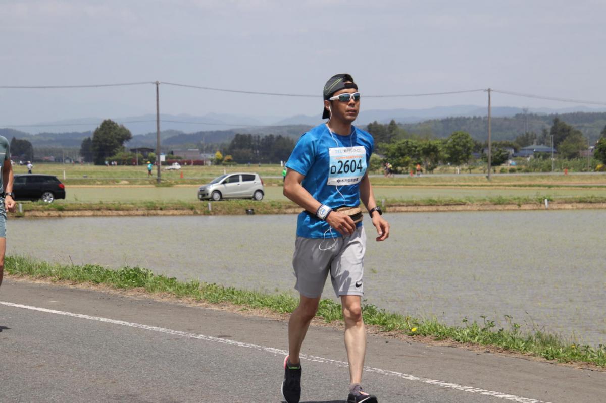 いわて奥州きらめきマラソン2019その3 給水(2)(15)・10km折返し編 2019/05/19
