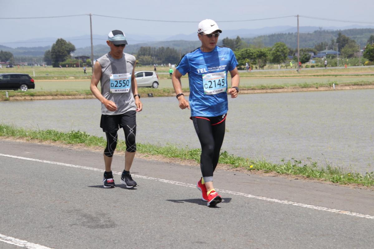 いわて奥州きらめきマラソン2019その3 給水(2)(15)・10km折返し編 2019/05/19