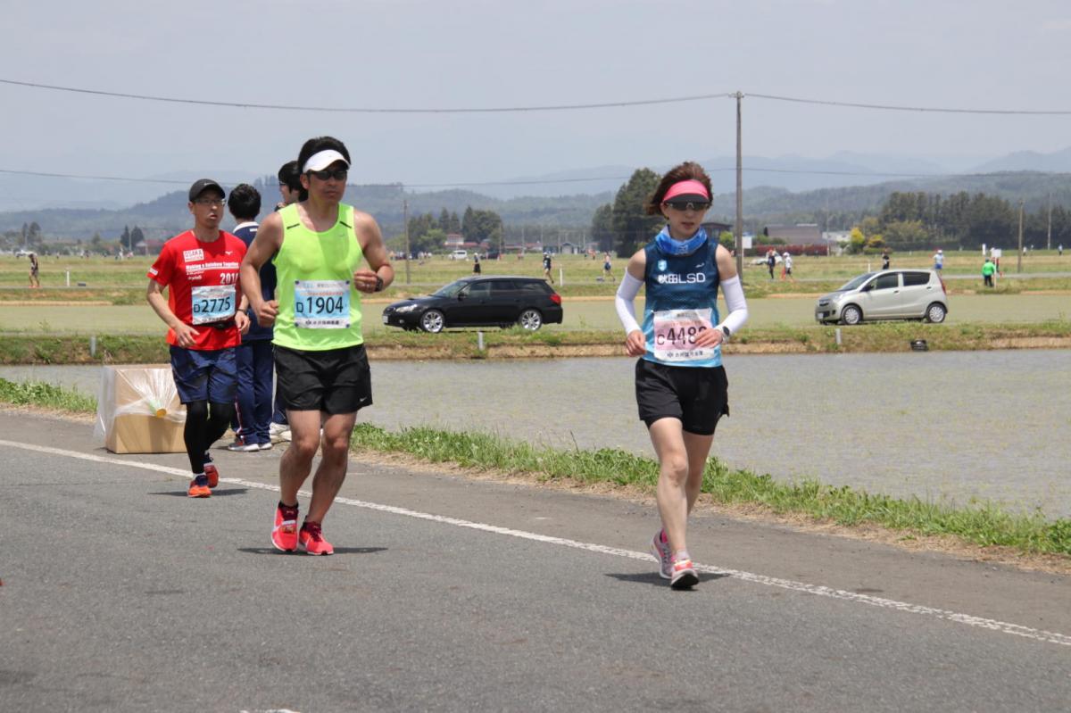 いわて奥州きらめきマラソン2019その3 給水(2)(15)・10km折返し編 2019/05/19