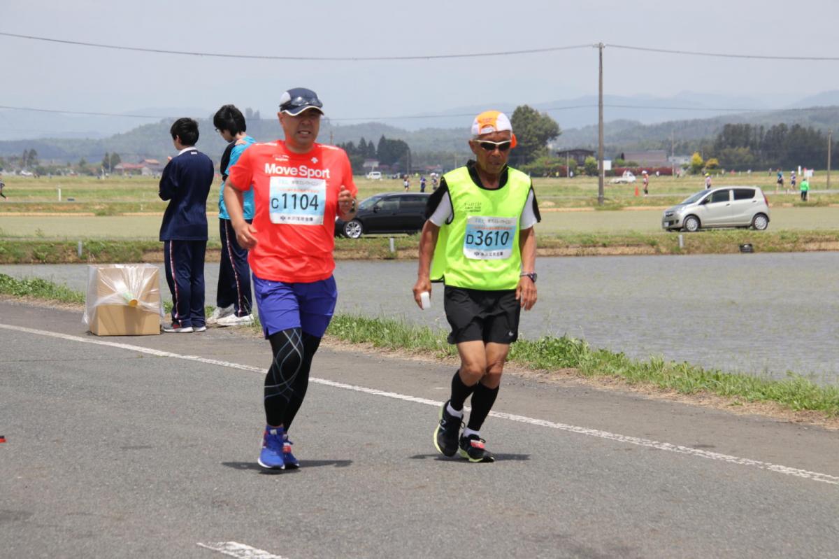 いわて奥州きらめきマラソン2019その3 給水(2)(15)・10km折返し編 2019/05/19