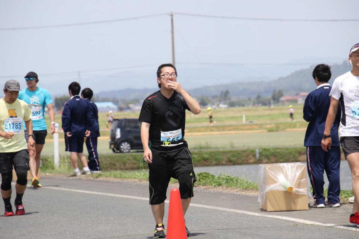 いわて奥州きらめきマラソン2019その3 給水(2)(15)・10km折返し編 2019/05/19