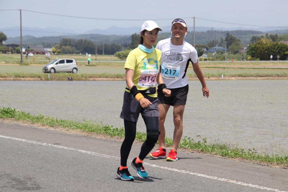 いわて奥州きらめきマラソン2019その3 給水(2)(15)・10km折返し編 2019/05/19