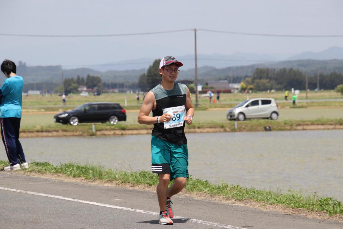 いわて奥州きらめきマラソン2019その3 給水(2)(15)・10km折返し編 2019/05/19