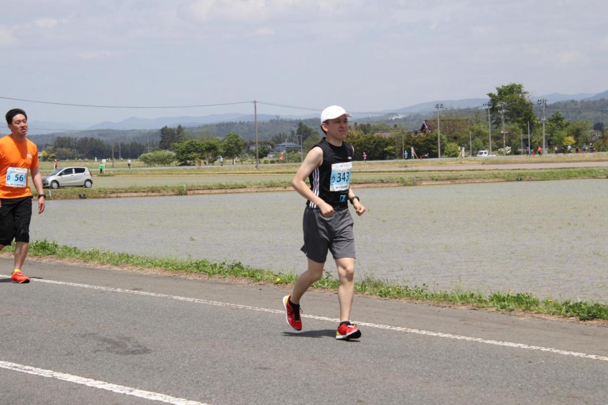 いわて奥州きらめきマラソン2019その3 給水(2)(15)・10km折返し編 2019/05/19